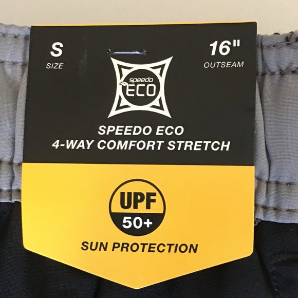 SPEEDO Men's 5.5" UPF Swim Trunks with Pockets  🏄🏊  NEW!!! - Picture 13 of 14